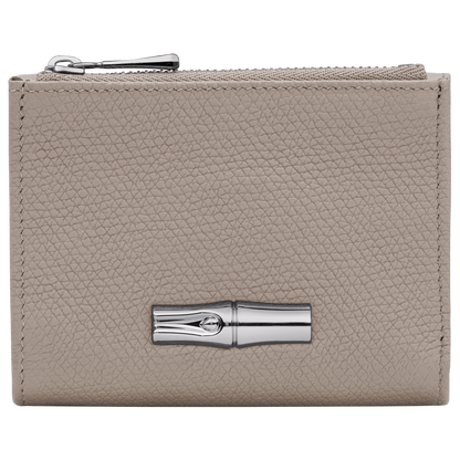 Longchamp Le Roseau Compact wallet Clay