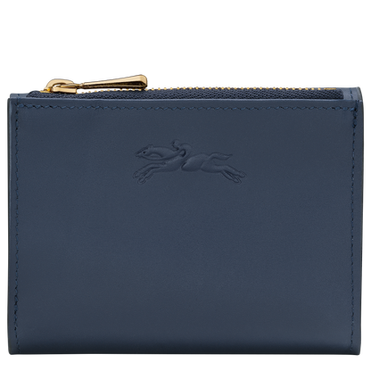 Longchamp Épure Compact wallet Navy