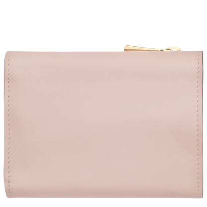 Longchamp Épure Compact wallet Petal Pink
