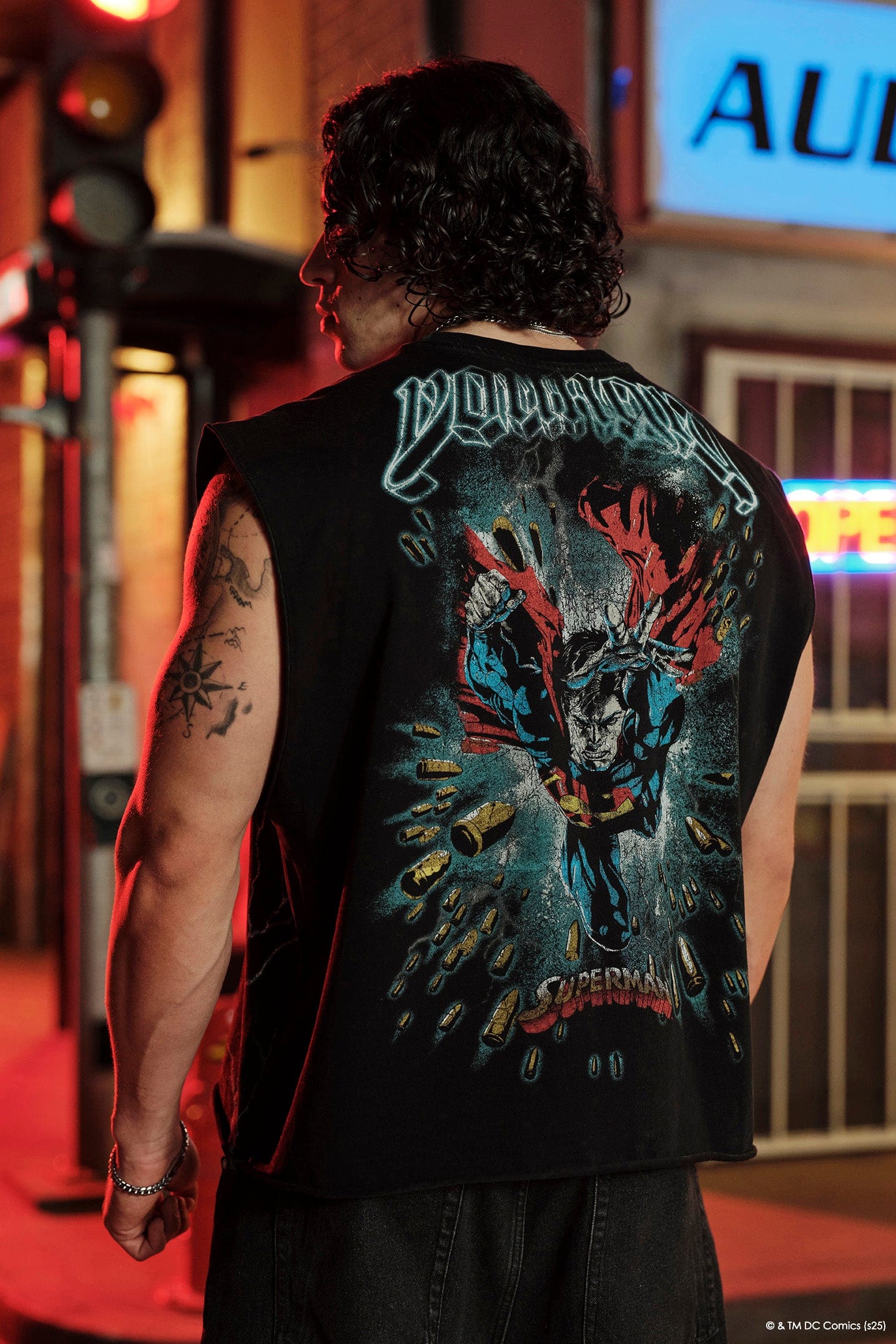 YoungLA 3004 - Superman Cut-Offs Bulletproof