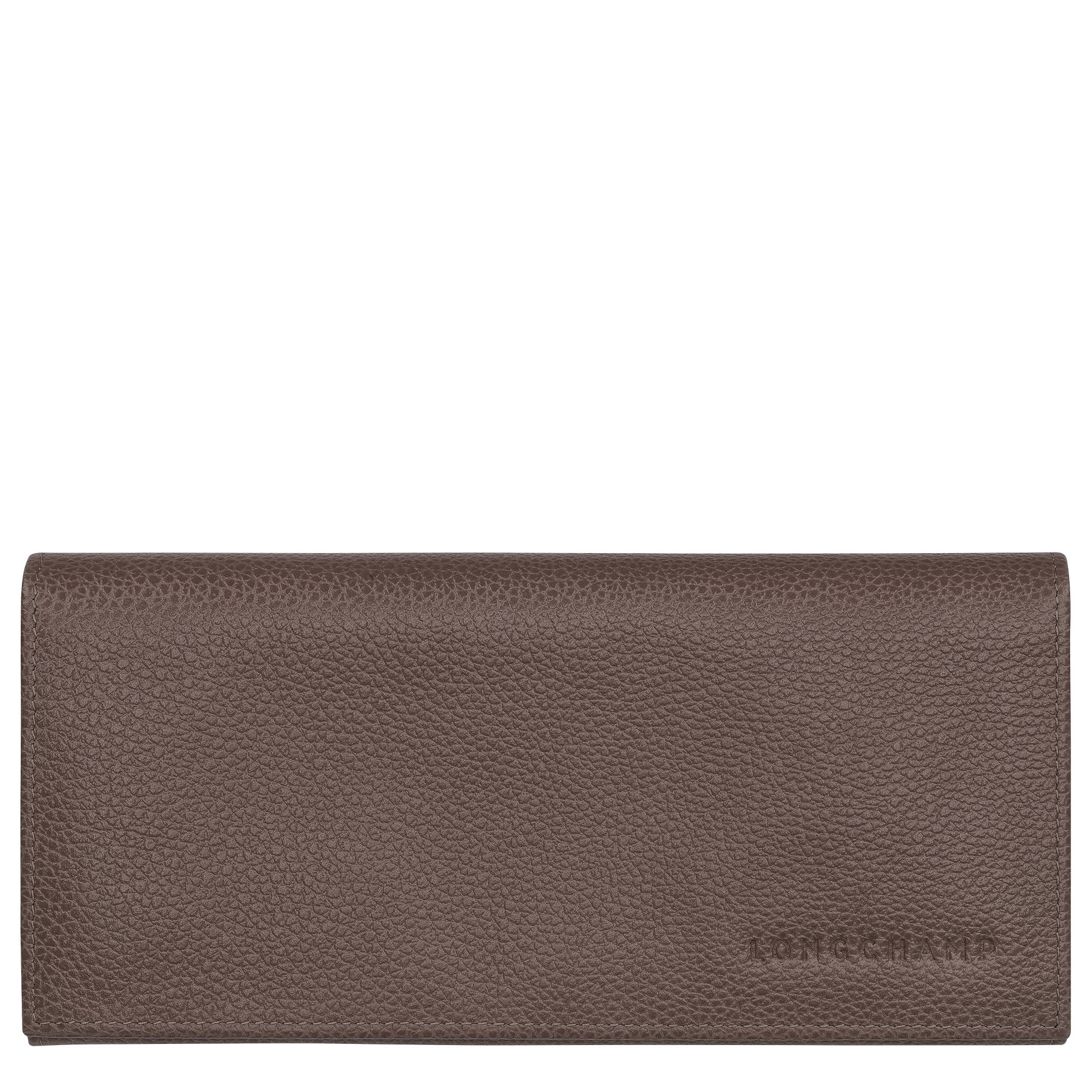 Longchamp Le Foulonné Long continental wallet Taupe