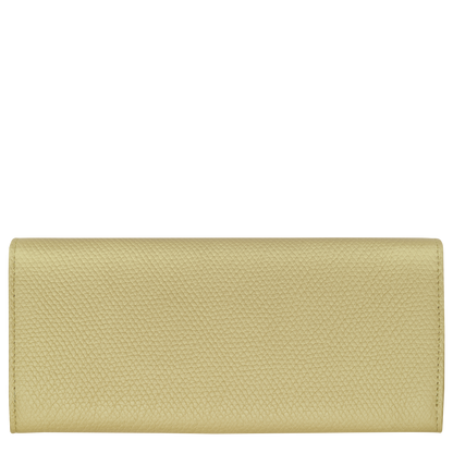 Longchamp Le Roseau Long continental wallet Pistachio