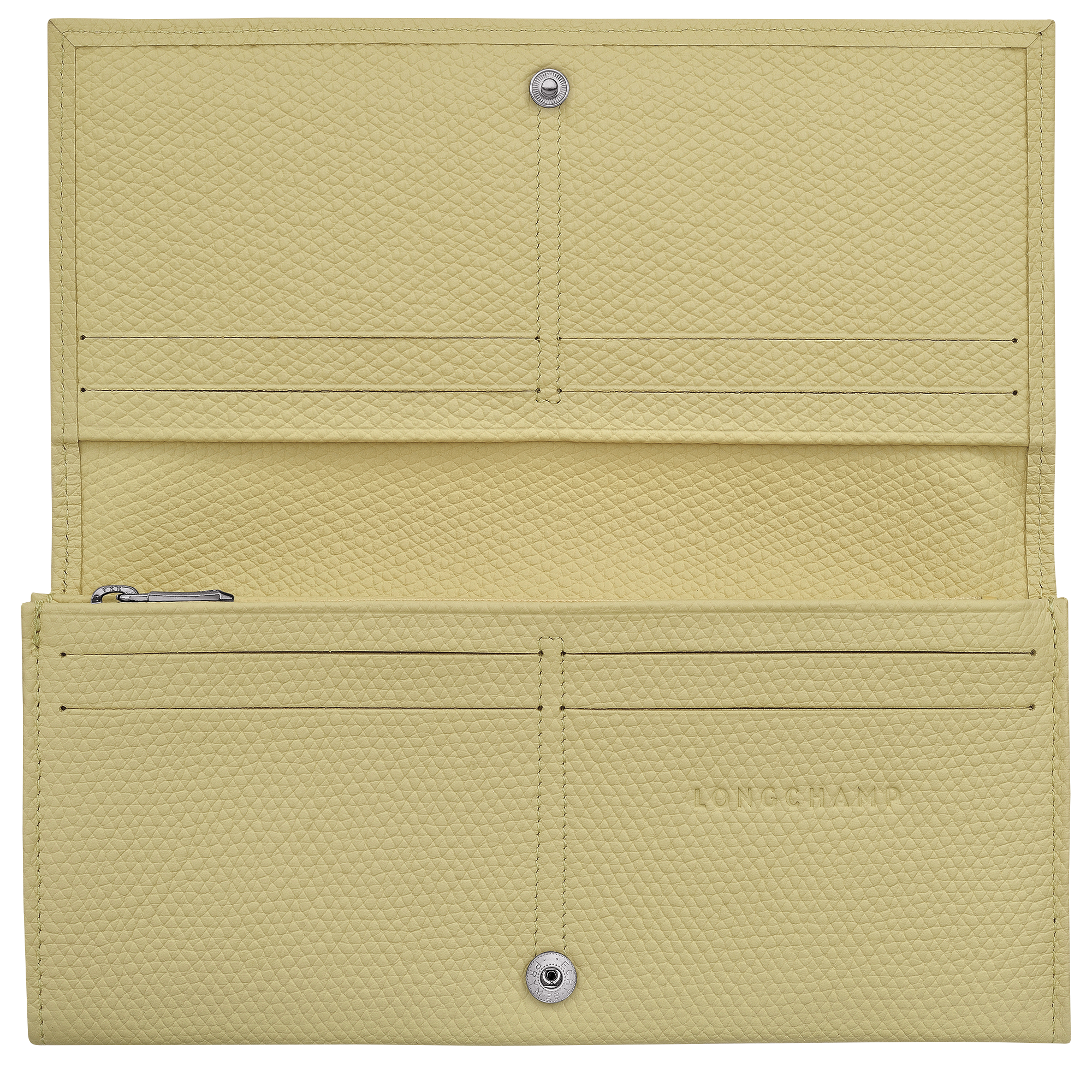 Longchamp Le Roseau Long continental wallet Pistachio