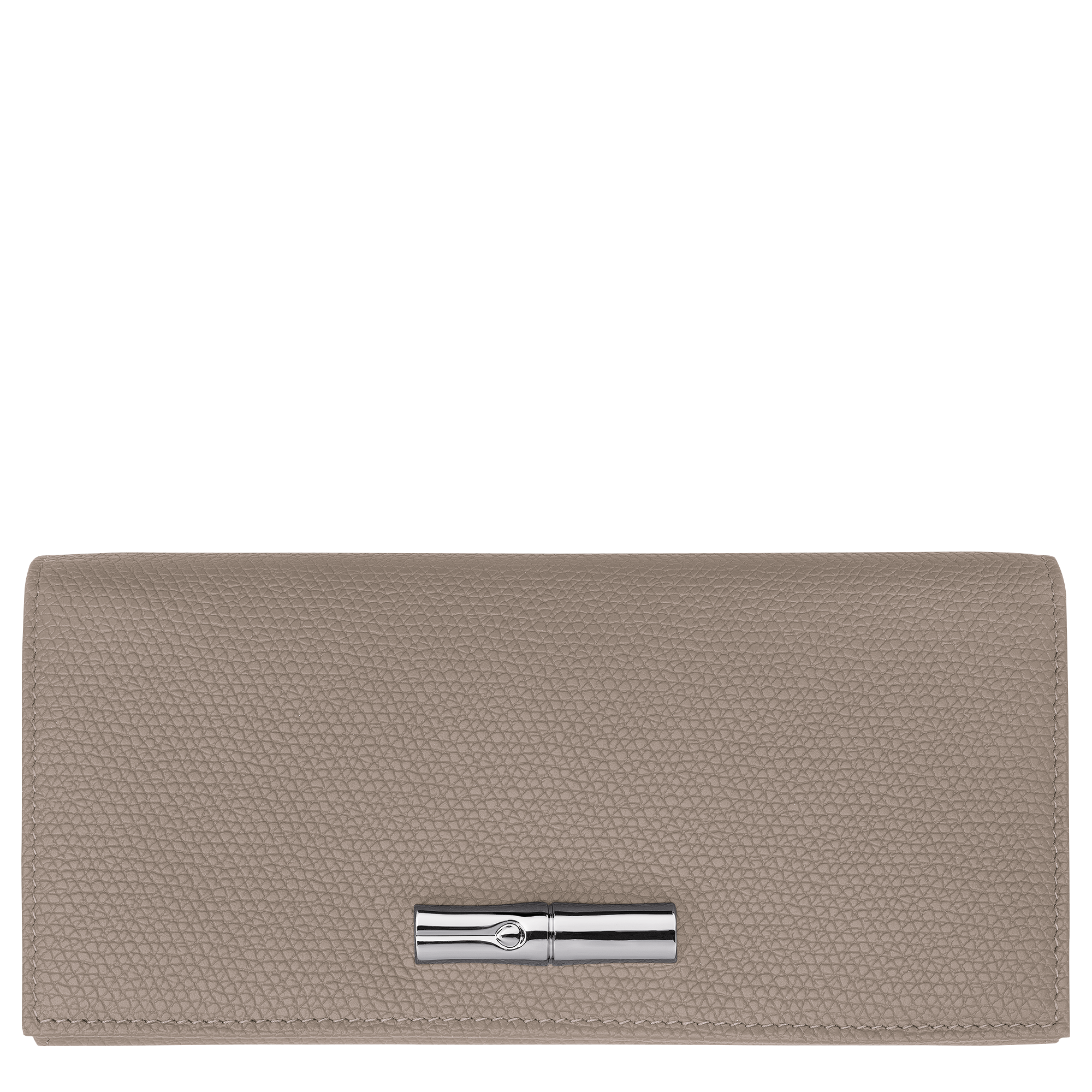 Longchamp Le Roseau Long continental wallet Clay