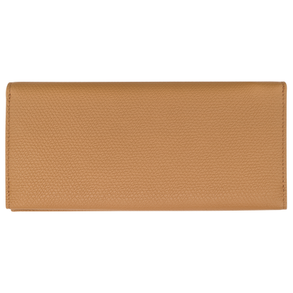 Longchamp Le Roseau Long continental wallet Walnut