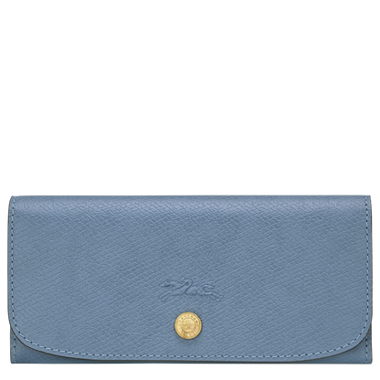 Longchamp Épure Long continental wallet Slate