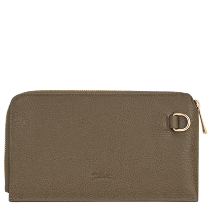 Longchamp Le Foulonné Pouch Caper