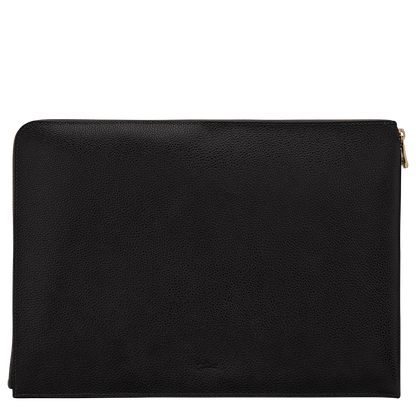Longchamp Le Foulonné Laptop case Black