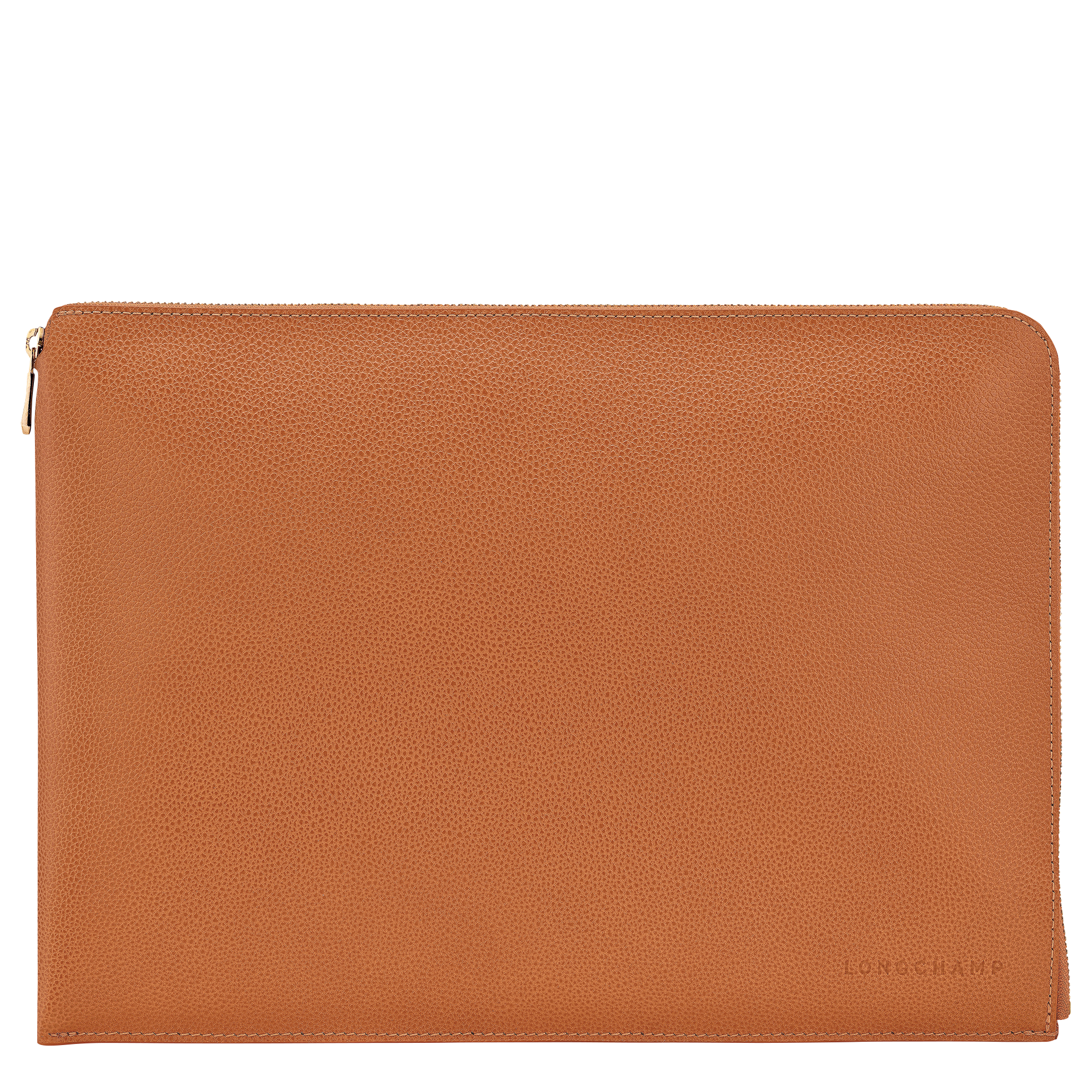 Longchamp Le Foulonné Laptop case Amber