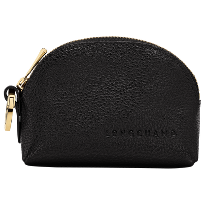 Longchamp Le Foulonné Coin purse Black