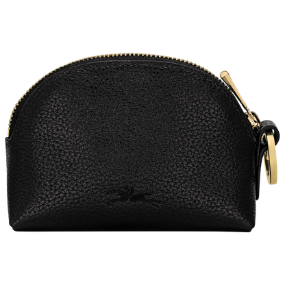 Longchamp Le Foulonné Coin purse Black