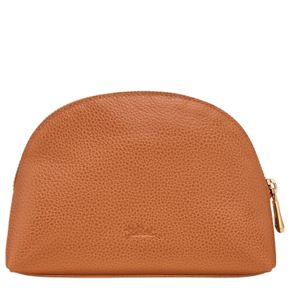 Longchamp Le Foulonné Pouch Amber