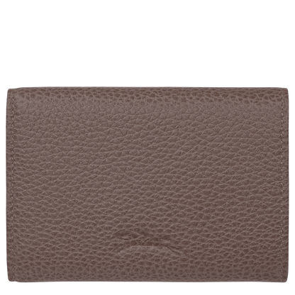Longchamp Le Foulonné Compact wallet Taupe