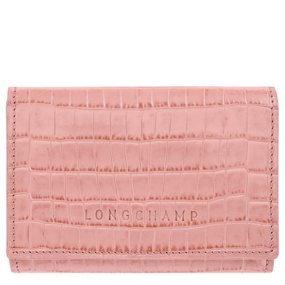 Longchamp Longchamp Pocket Compact wallet Pink Tea
