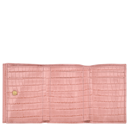 Longchamp Longchamp Pocket Compact wallet Pink Tea