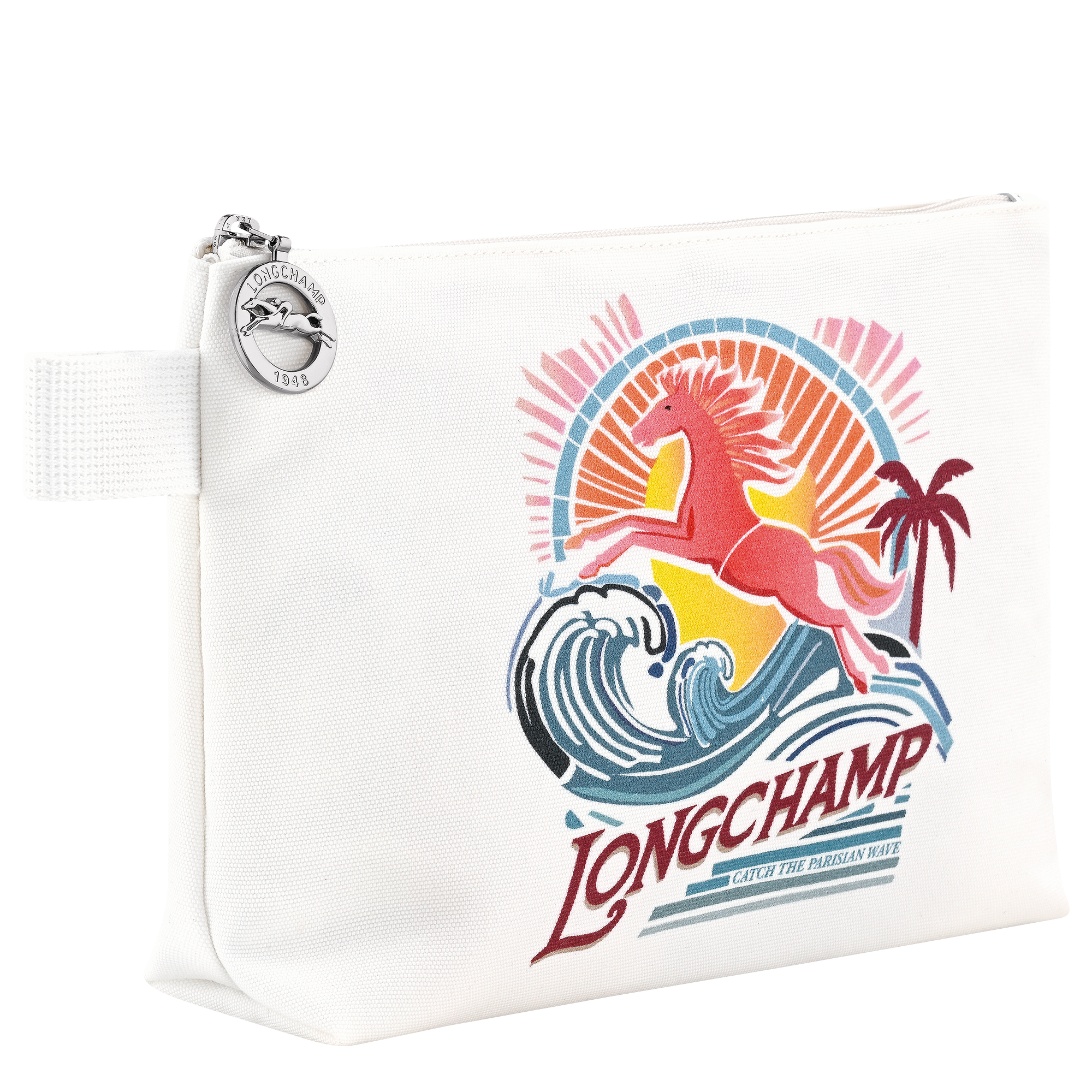 Longchamp Le Pliage Collection Pouch Rainbow