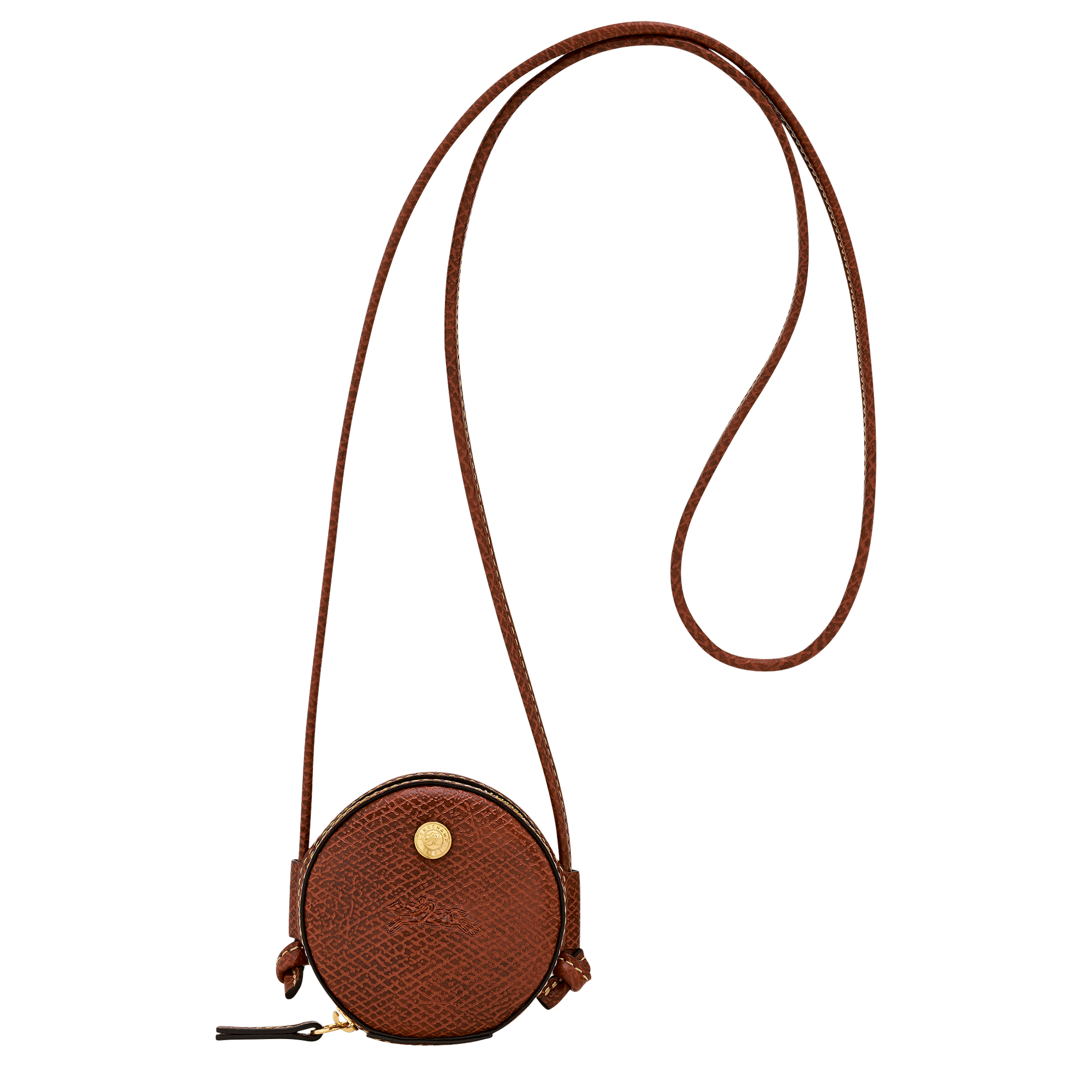 Longchamp Épure Coin purse with cord Brown