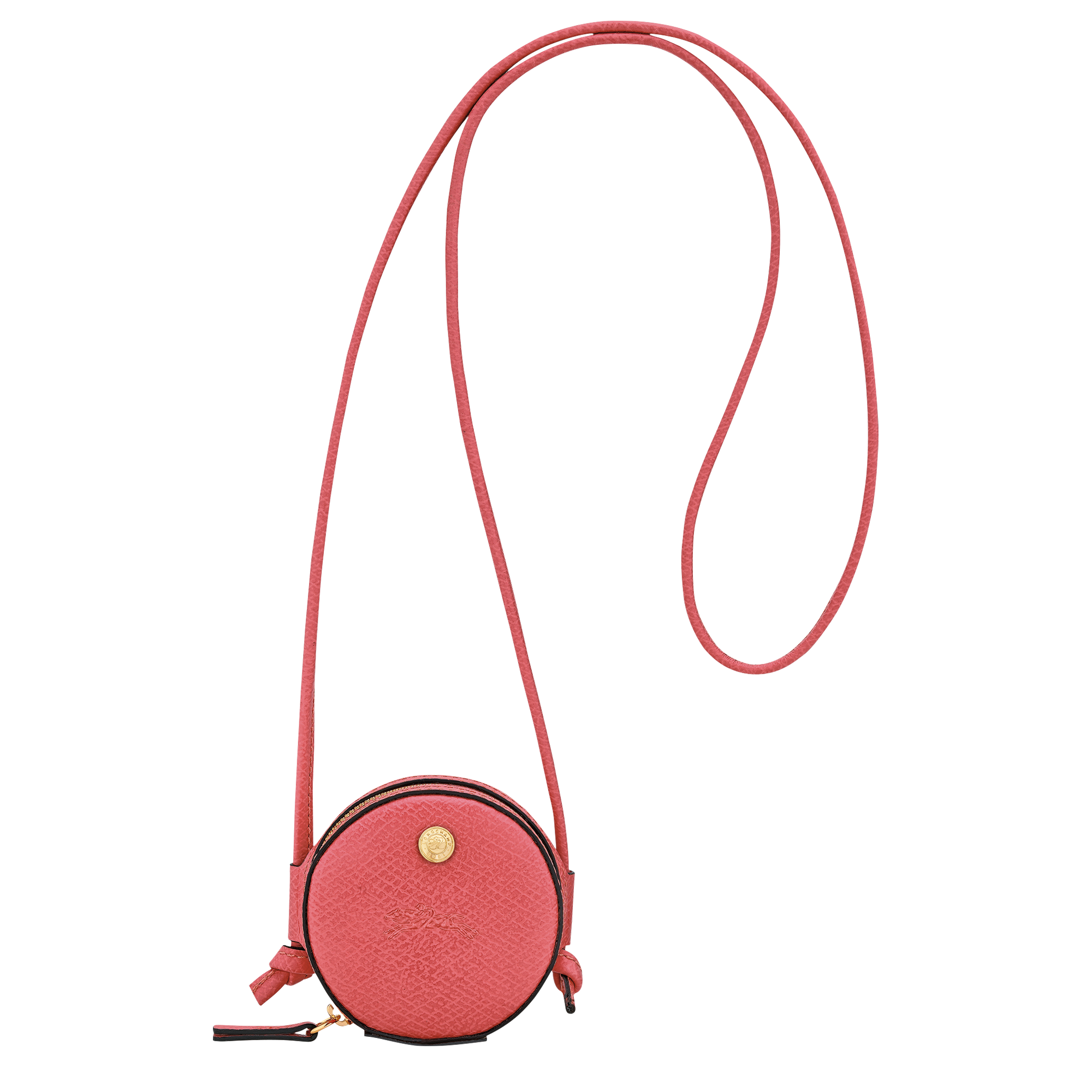 Longchamp Épure Coin purse with cord Shrimp