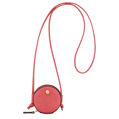 Longchamp Épure Coin purse with cord Shrimp