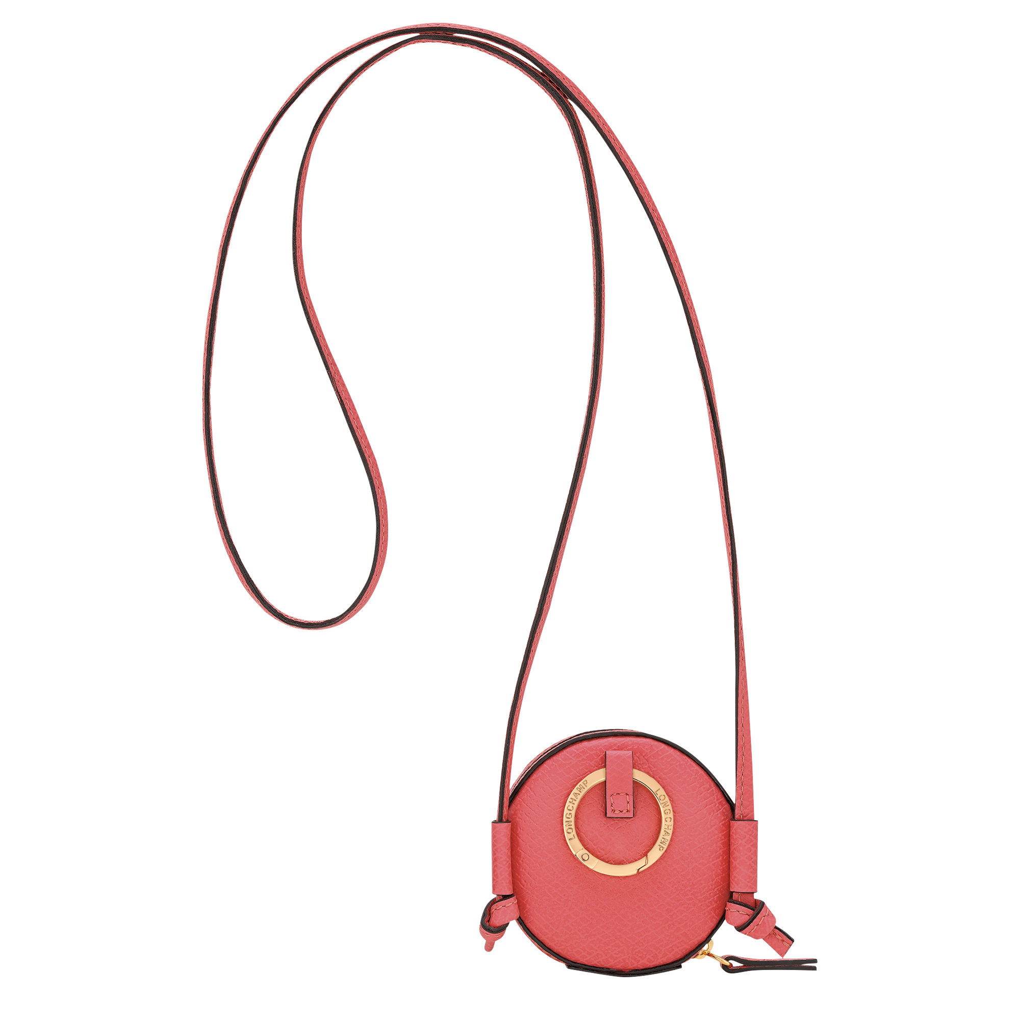 Longchamp Épure Coin purse with cord Shrimp