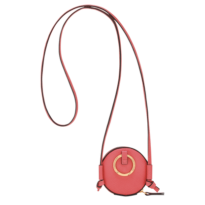 Longchamp Épure Coin purse with cord Shrimp