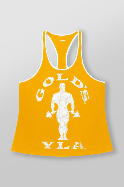 YoungLA 3014 - Golds Gym Classic Stringers Yellow