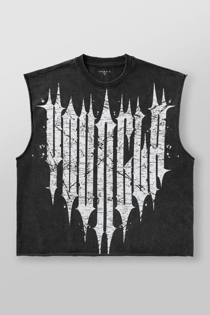 YoungLA 3021 - Revenge Crop Cut-Offs Black Wash