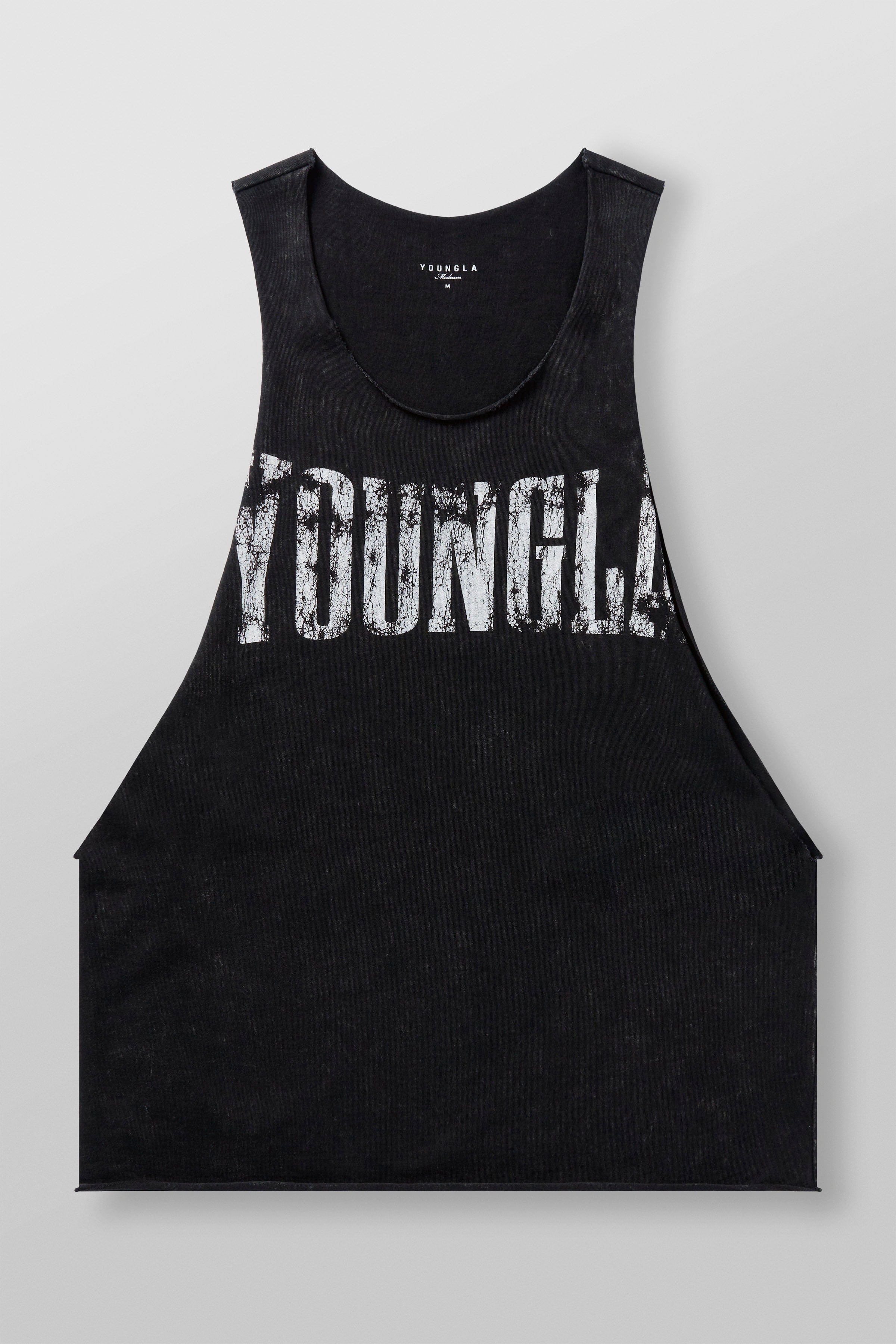 YoungLA 3023 - Bro Delt Tanks Black Wash