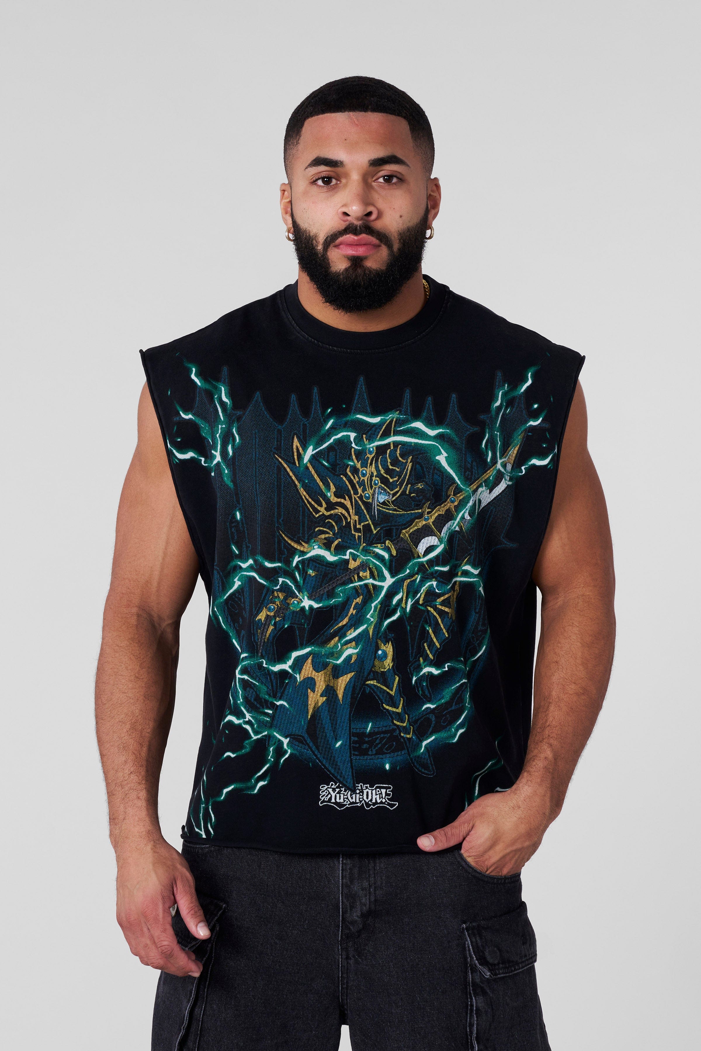 YoungLA 3033 - Yu-Gi-Oh! Cut-Offs Lightning Paladin