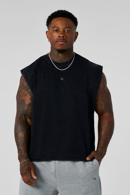 YoungLA 3035 - Elevated Essentials - Cut Offs Black Wash