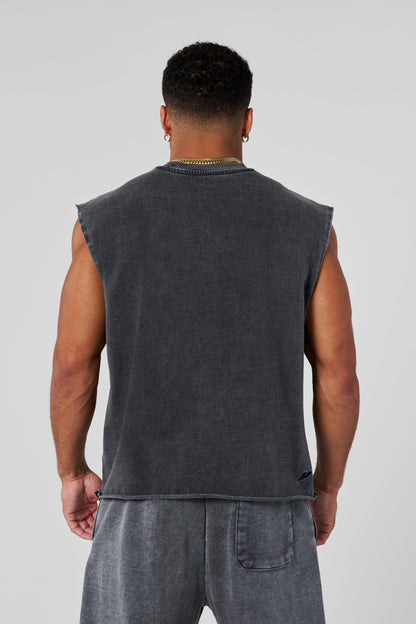 YoungLA 3035 - Elevated Essentials - Cut Offs Grey Wash