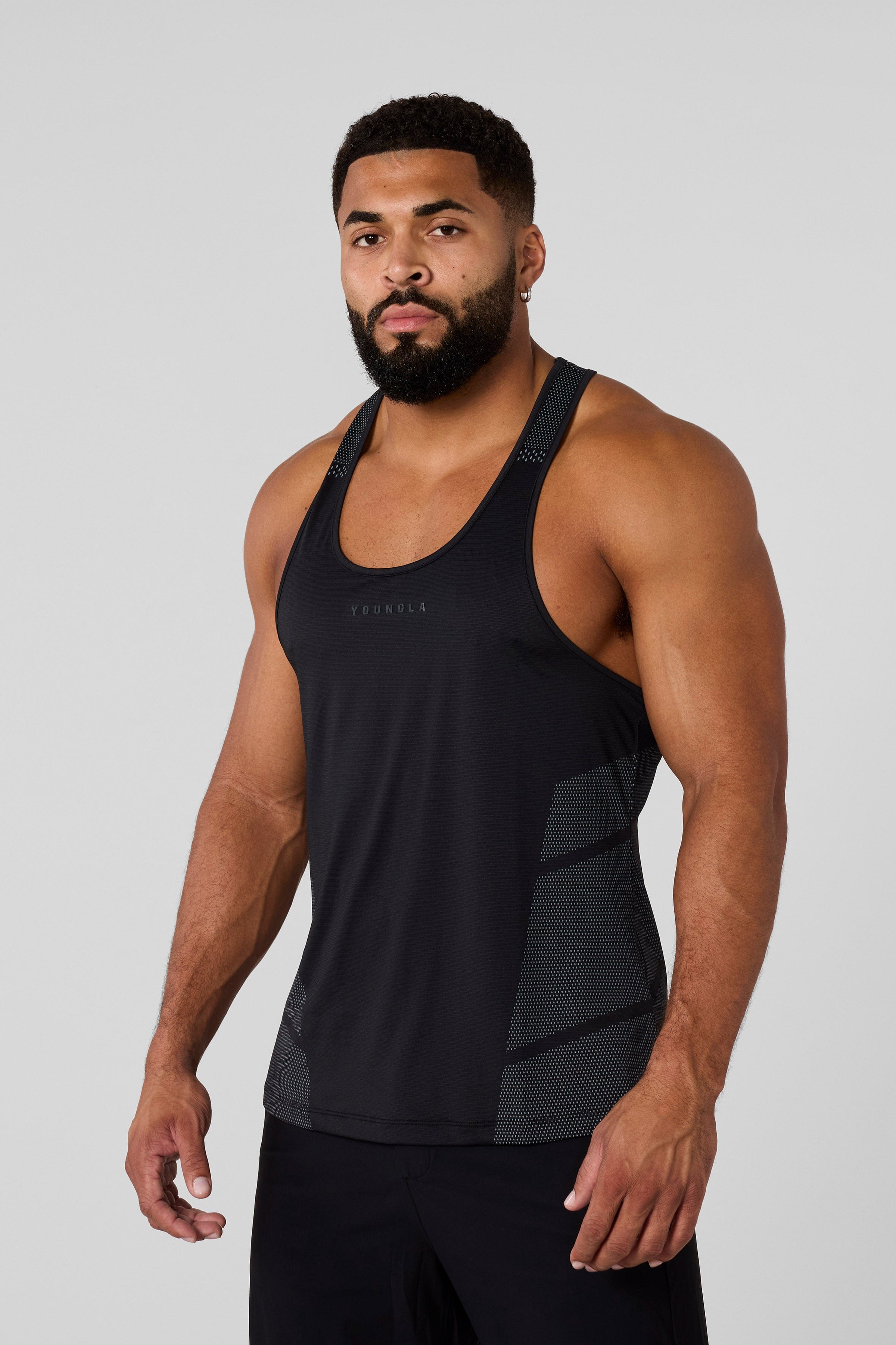 YoungLA 3042 - Kinetic Workout Stringers Black