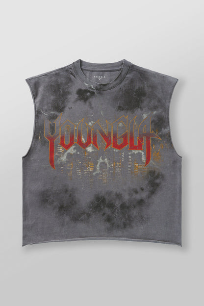 YoungLA 3046 - Dark Night Tanks Grey Wash
