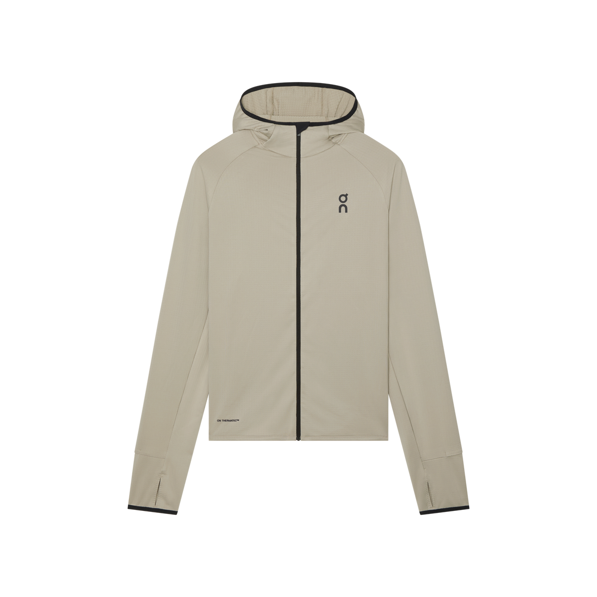 On Climate Zip Hoodie Brume