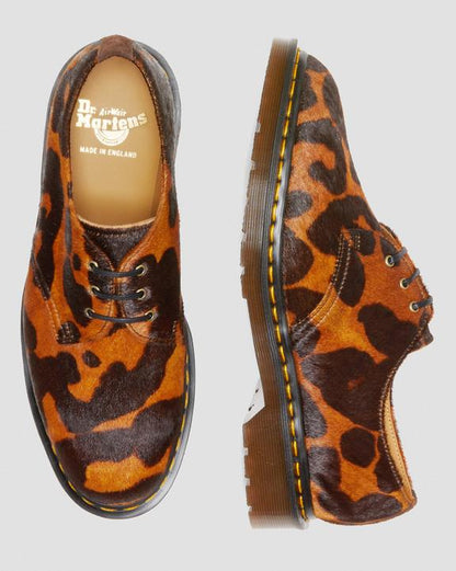 Dr Martens Made In England Hair On Oxford Shoes - Ocelot