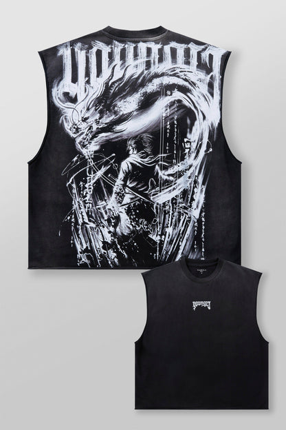 YoungLA 3061 - Samurai Cut-Offs Dragon Whisperer