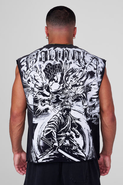 YoungLA 3061 - Samurai Cut-Offs Dragon Whisperer