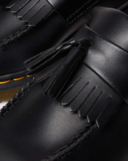 Dr. Martens Vegan Adrian Felix Tassel Loafers Black - Mens