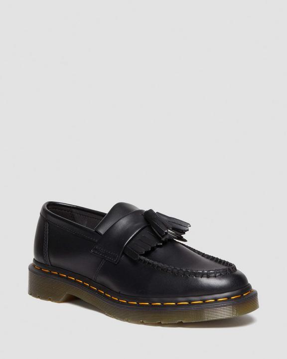 Dr. Martens Vegan Adrian Felix Tassel Loafers Black - Womens