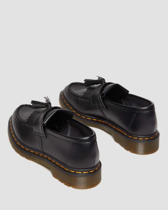 Dr. Martens Vegan Adrian Felix Tassel Loafers Black - Womens