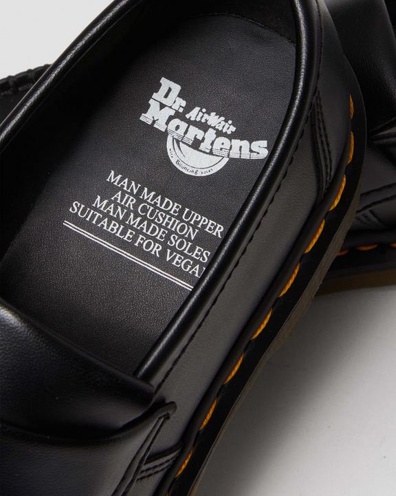 Dr. Martens Vegan Adrian Felix Tassel Loafers Black - Womens