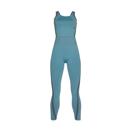 On Studio Knit Bodysuit 7/8 Niagara | Rock (Women's)