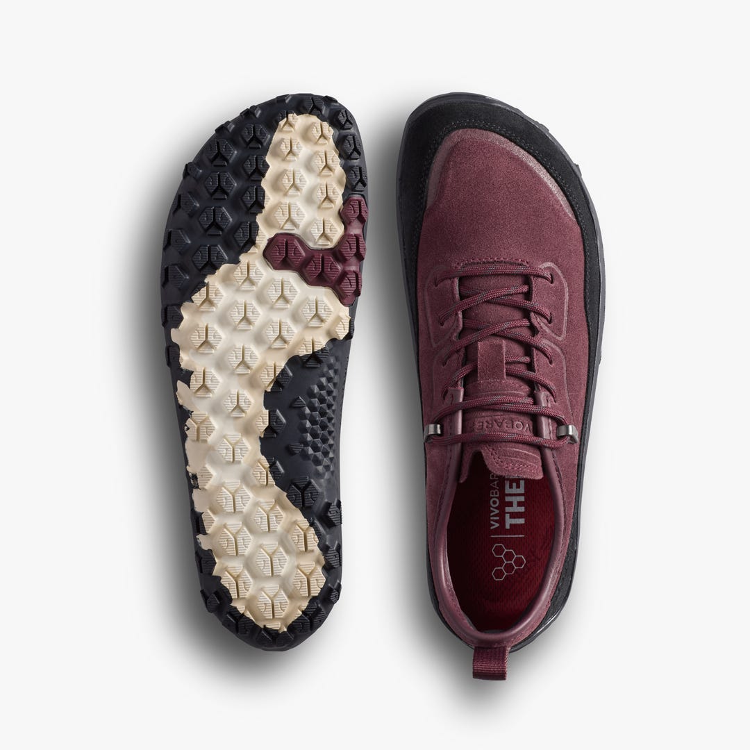 Vivobarefoot Tracker Leather At Low Ii Suede Mens Fig