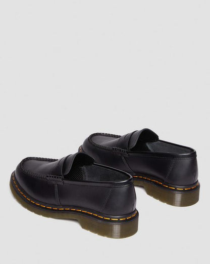Dr Martens Penton Smooth Leather Loafers - Black