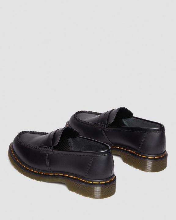 Dr Martens Penton Smooth Leather Loafers - Black