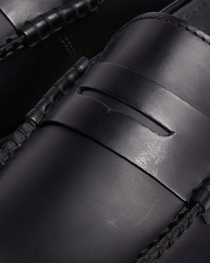 Dr Martens Penton Smooth Leather Loafers - Black