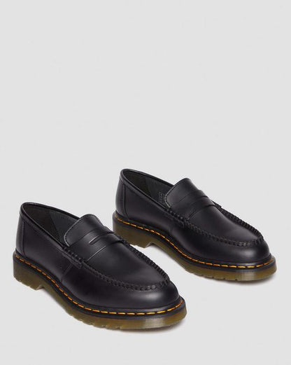 Dr Martens Penton Smooth Leather Loafers - Black
