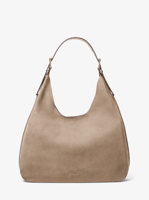 Nolita Large Nubuck Hobo Shoulder Bag Birch Birch