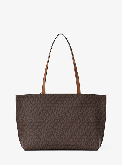 Evelyn Large Signature Logo Tote Bag Brn-Acorn Brn-Acorn