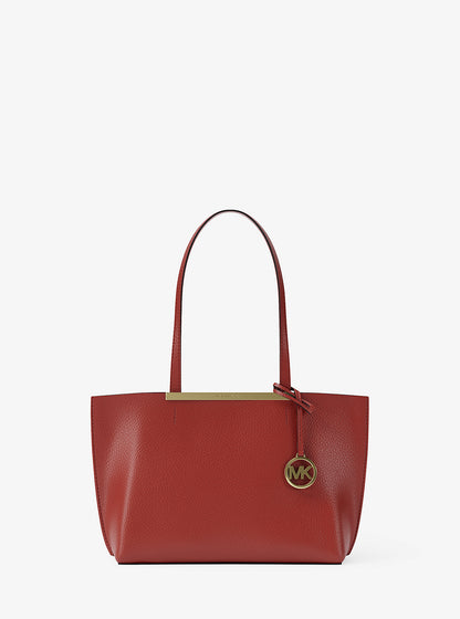 Evelyn Small Tote Bag Crimson Crimson